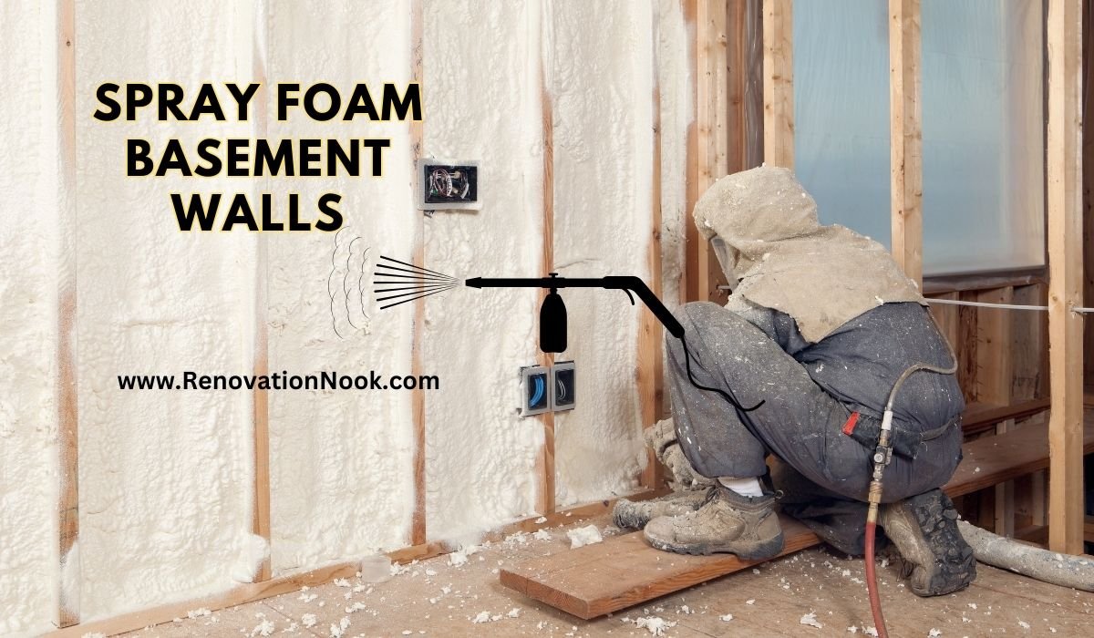 spray foam basement walls