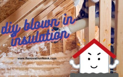 diy blown in insulation