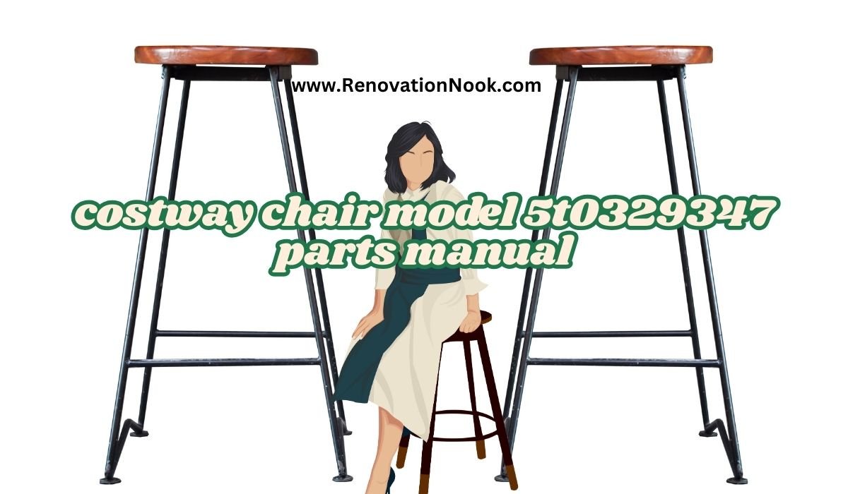 costway chair model 5t0329347 parts manual