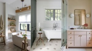 Bathroom flooring trends 2024