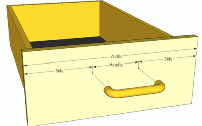 how to measure for drawer pulls