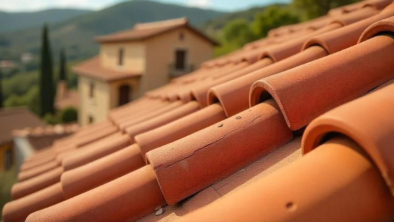 spanish roof tile style color esclavas parsitie