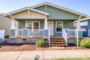 mobile home with loft