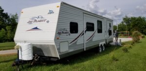 2009 Jayco jayflight 25 bhs slide out specs