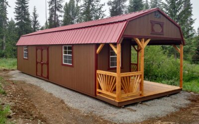 free 12x32 deluxe lofted barn cabin floor plans