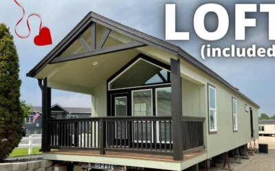 mobile home with loft