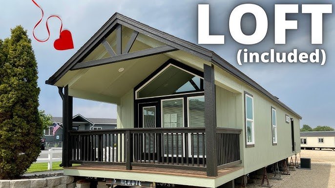 mobile home with loft