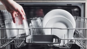 dishwasher sounds like gravel