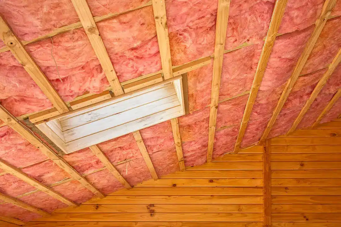 Does fiberglass insulation burn
