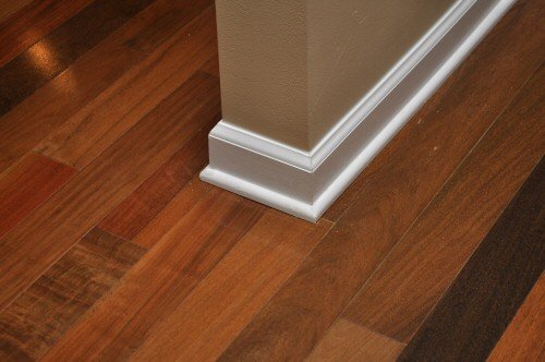 hardwood floor shoe molding