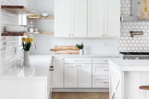 unfinished double oven cabinet